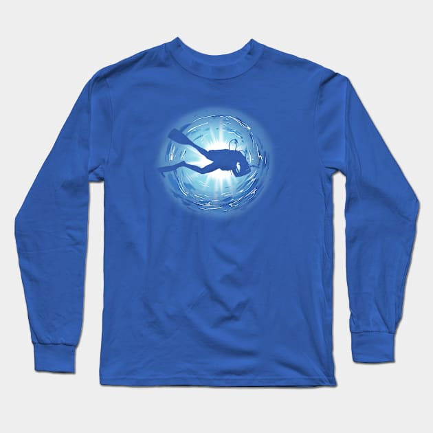 Diving Long Sleeve T-Shirt by sibosssr